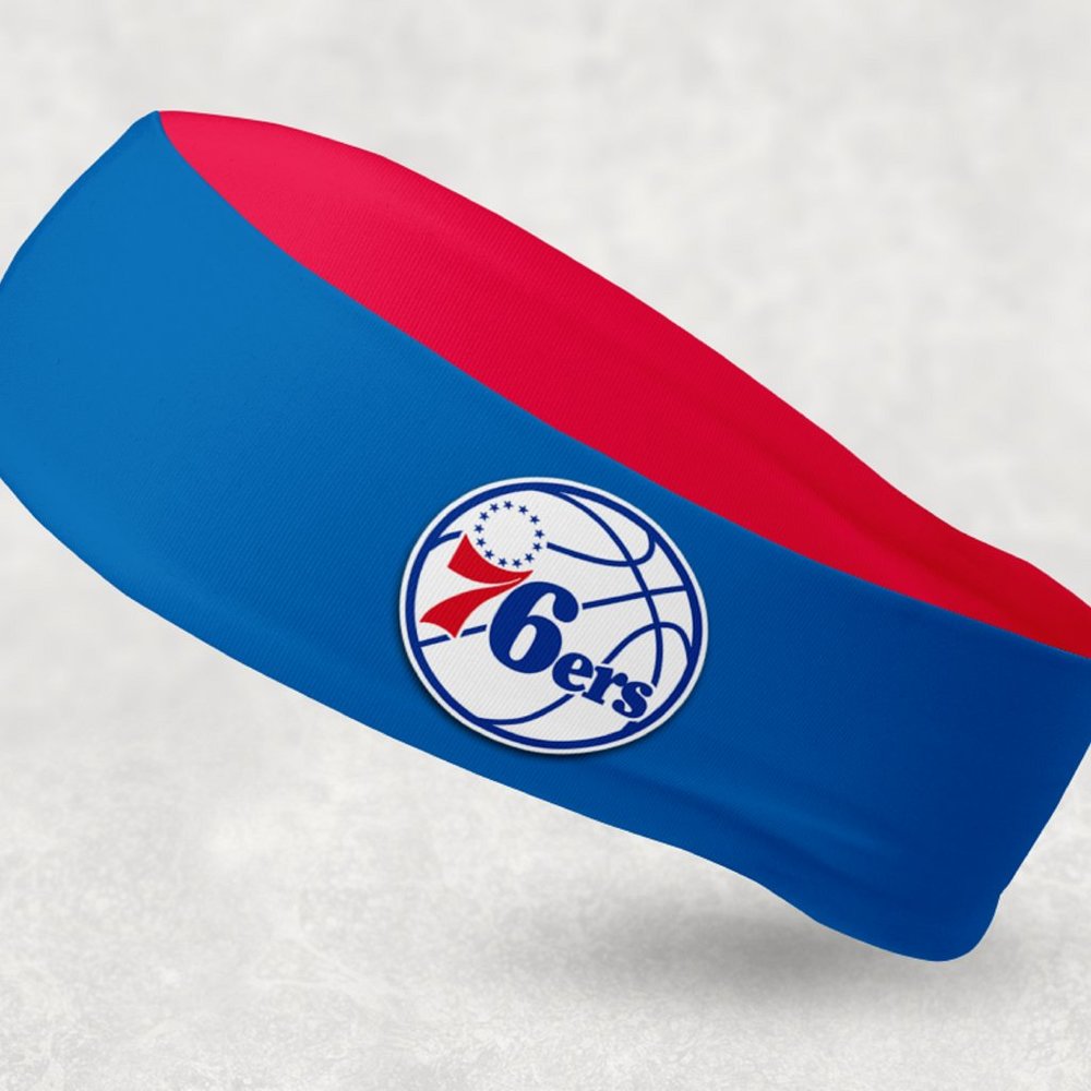 NEW - Reversible Philadelphia 76ers Headband